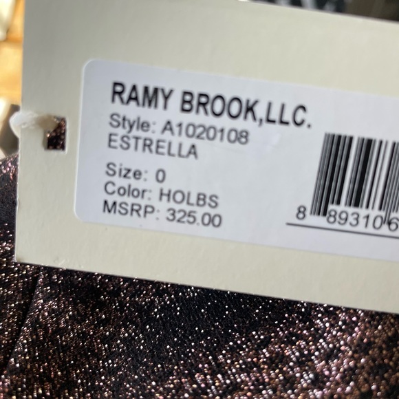 Ramy Brook Estrella top in holiday blush size 0 - Picture 4 of 6